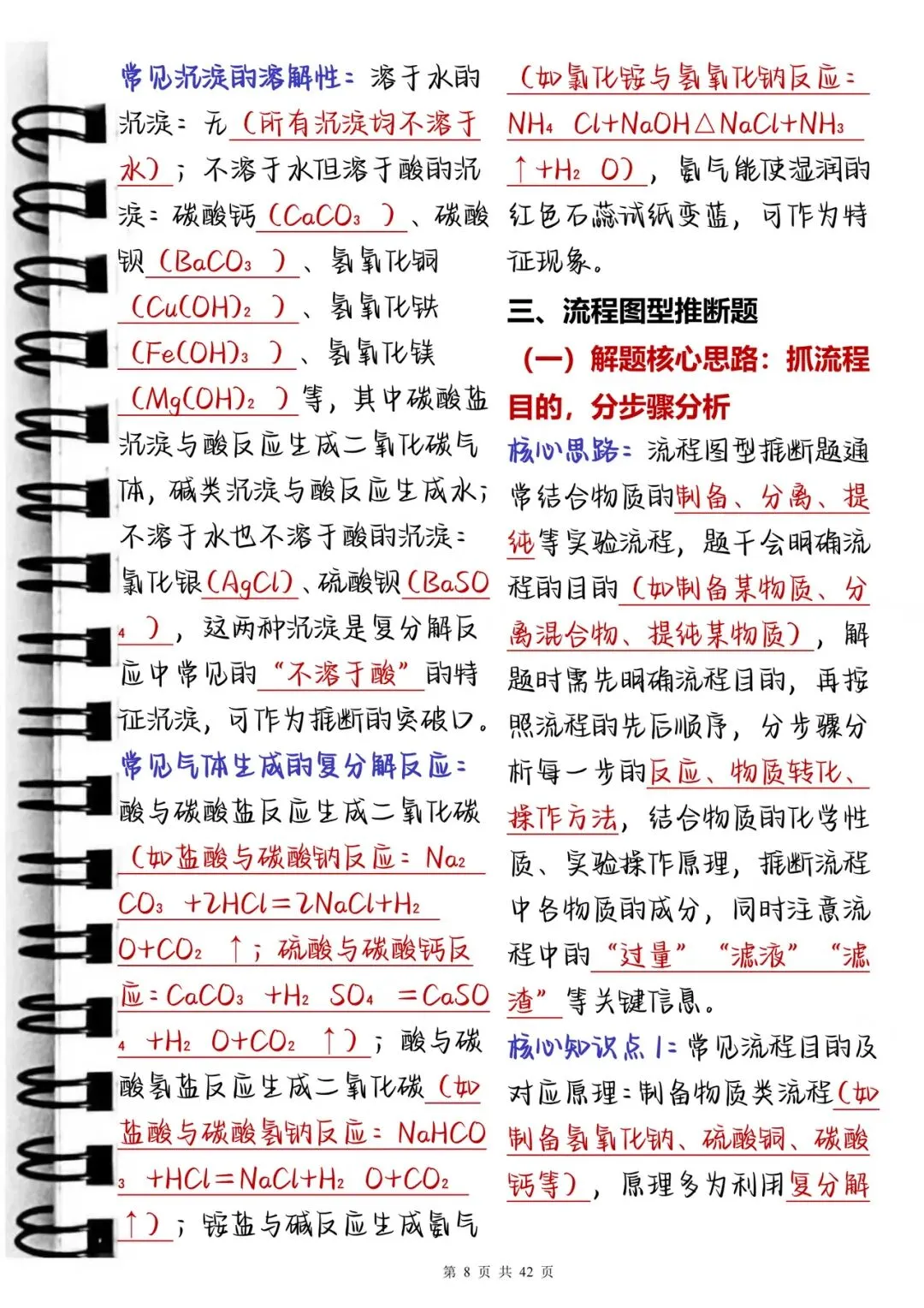 今日分享来啦!可以打印出来背诵中考化学压轴题四大题型和解题技巧,都总结好了-第9张图片-四季读书网