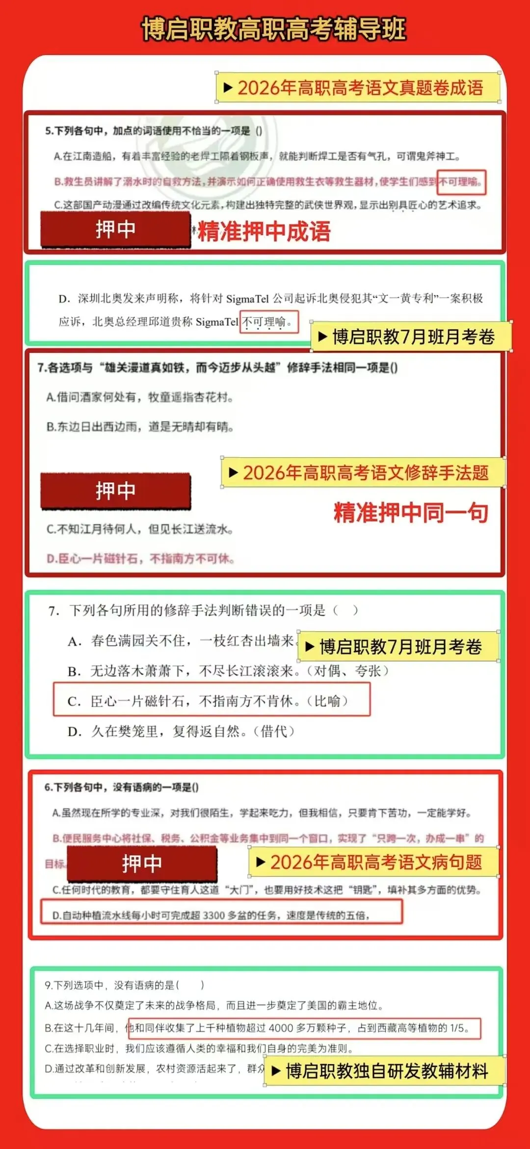 高职高考科目少,中职生备考易轻敌!广轻大校内3+证书辅导班,助力夺下高分!-第35张图片-四季读书网