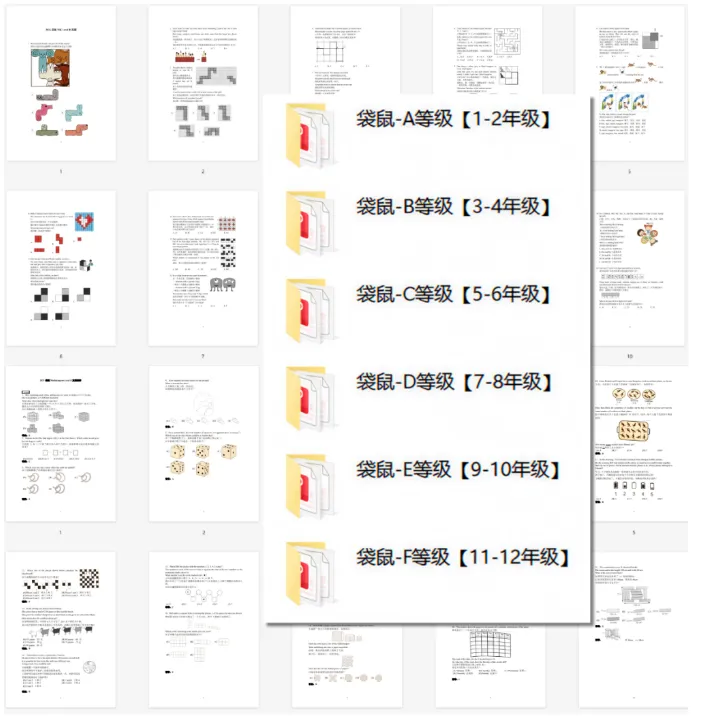 1-12年级袋鼠数学竞赛历年真题PDF版免费领取~-第2张图片-四季读书网 1-12年级袋鼠数学竞赛历年真题PDF版免费领取~-第2张图片-四季读书网