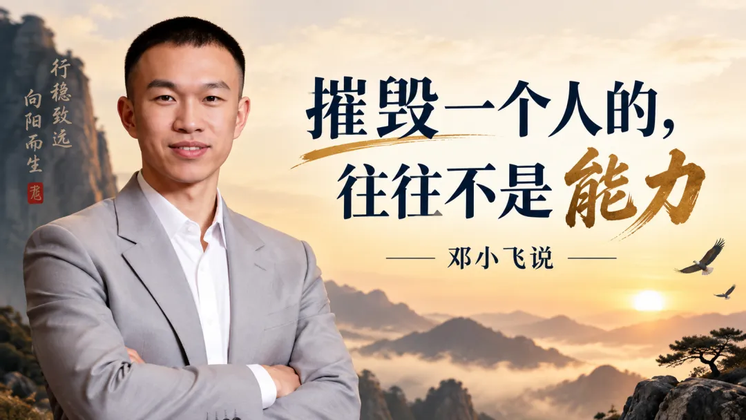 邓小飞老师:他高考落榜、当过汽修工、一年亏光百万,最后靠＂一张嘴＂翻身-第1张图片-四季读书网