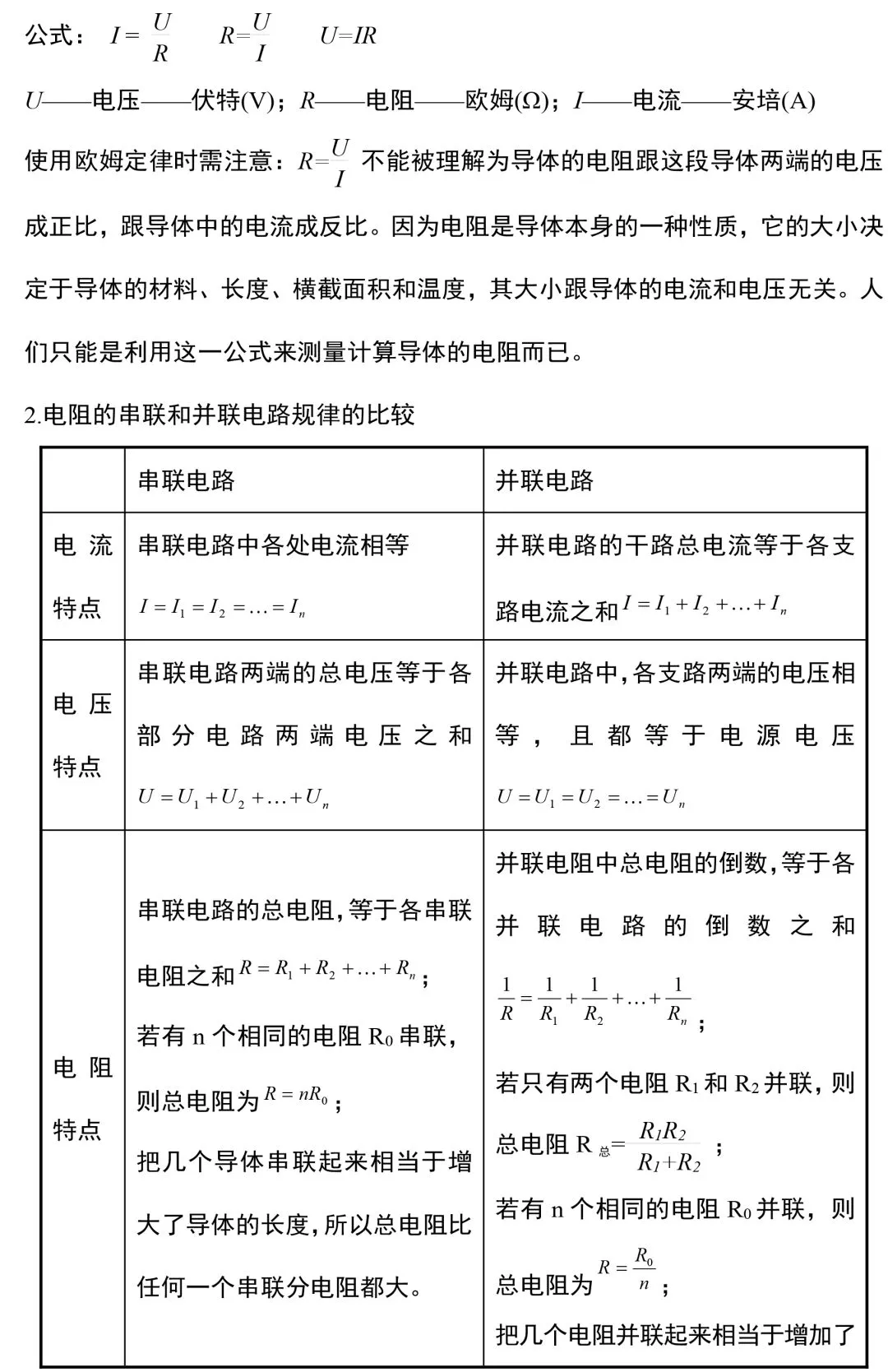 九年级物理所有的重难点都在这里了,初三家长快替孩子收藏起来!(附电子版)-第21张图片-四季读书网