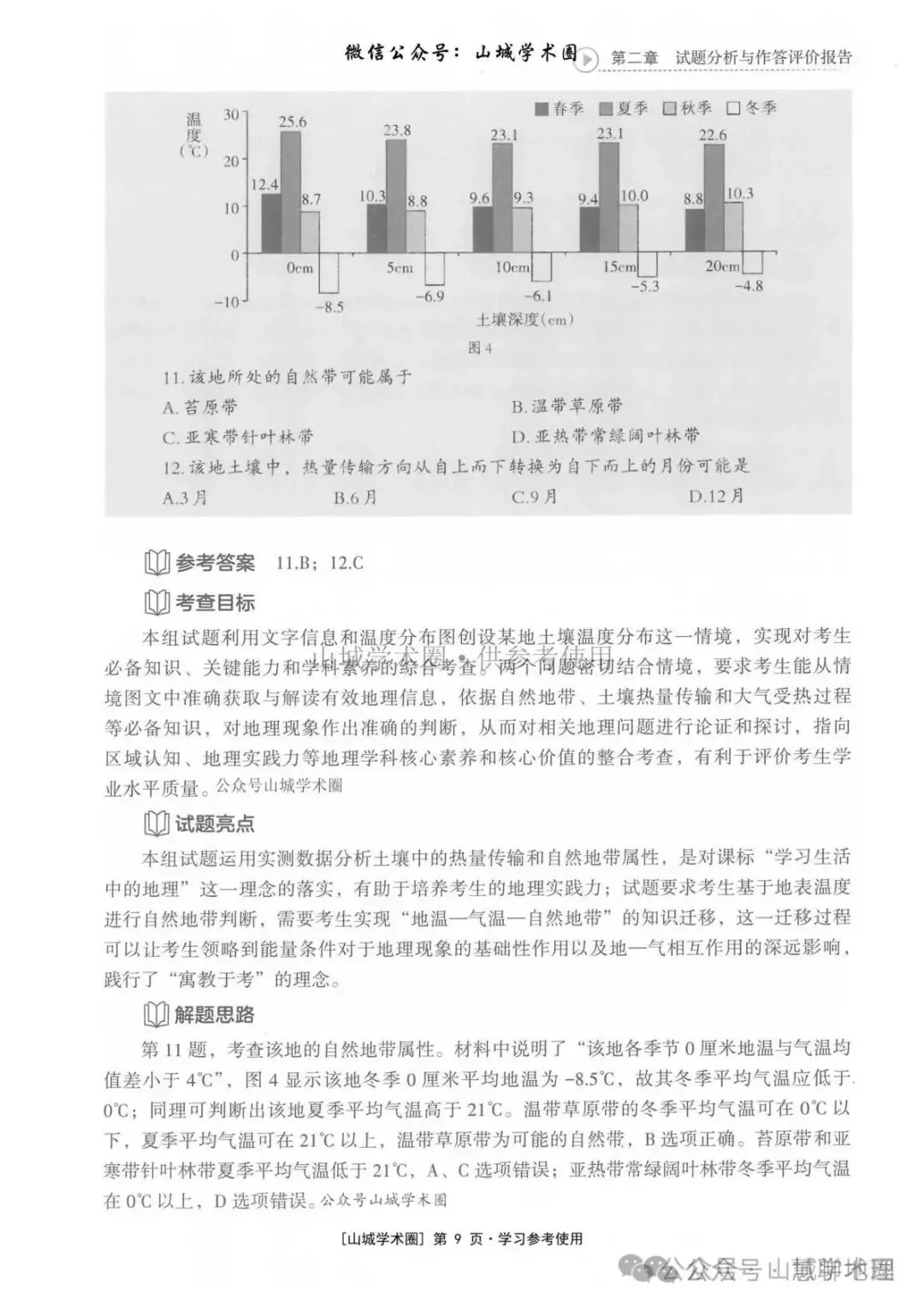 重庆市2026高考地理官方解析-第19张图片-四季读书网