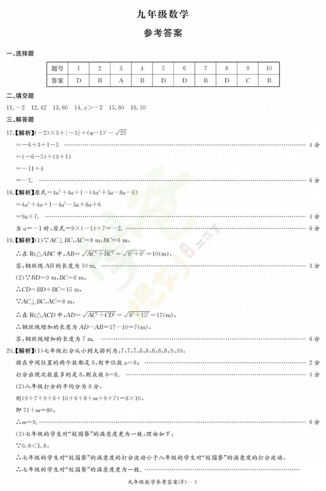 最新!长沙师大附中集团初三联考真题及答案-第35张图片-四季读书网 最新!长沙师大附中集团初三联考真题及答案-第35张图片-四季读书网