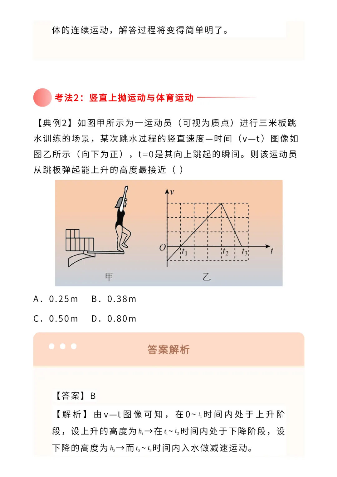 高考物理核心问题+重点模型:竖直上抛及其拓展问题-第9张图片-四季读书网 高考物理核心问题+重点模型:竖直上抛及其拓展问题-第9张图片-四季读书网