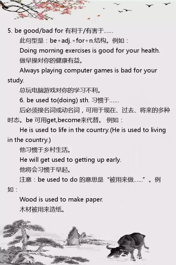 中考英语最重要的55个句型,包含90%的高频考点-第4张图片-四季读书网 中考英语最重要的55个句型,包含90%的高频考点-第4张图片-四季读书网
