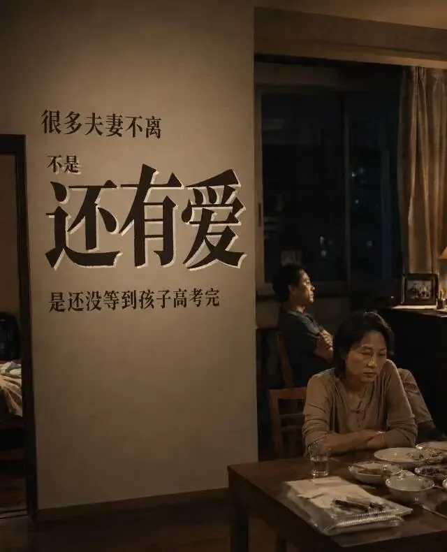 高考离婚潮刷屏:看似为孩子牺牲,实则消耗半生自己-第1张图片-四季读书网 高考离婚潮刷屏:看似为孩子牺牲,实则消耗半生自己-第1张图片-四季读书网