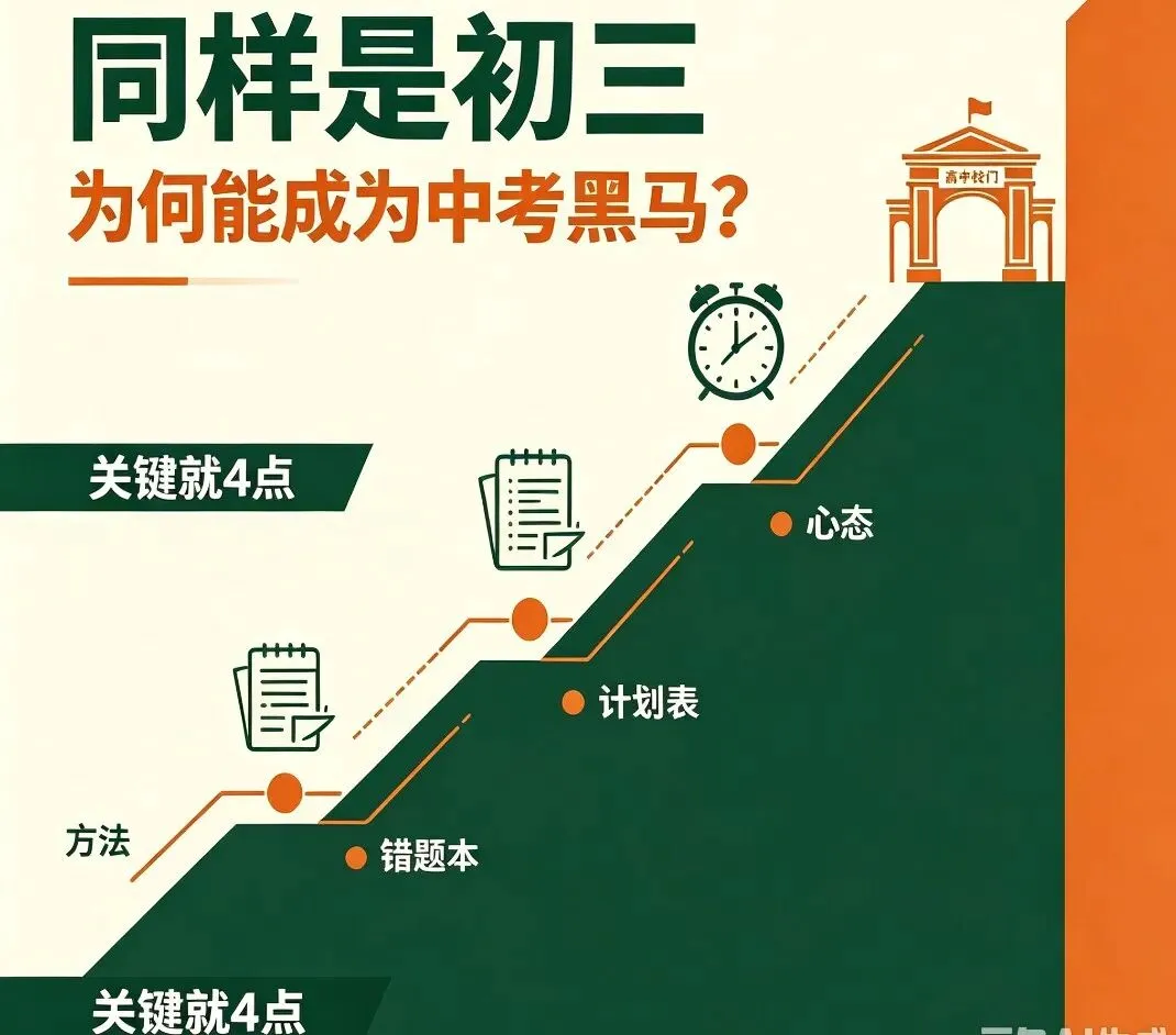同样是初三,为什么有人能逆袭?核心就这4点-第1张图片-四季读书网