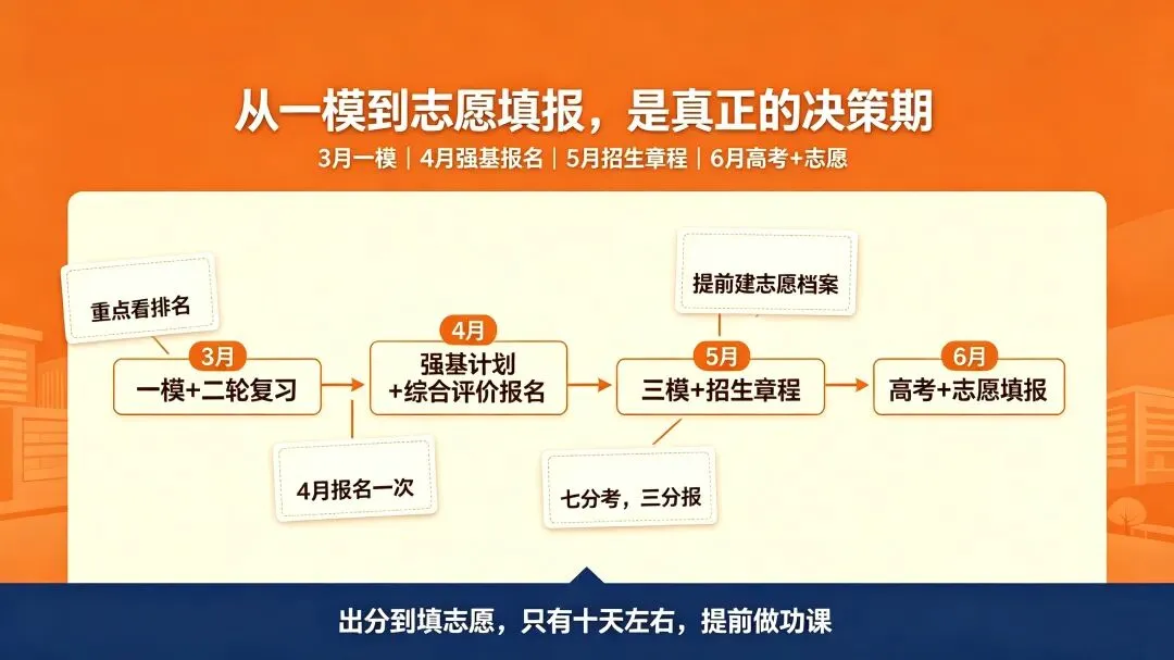 高三开局|2027届高考全年时间轴:这8个节点,错过一个都后悔-第6张图片-四季读书网 高三开局|2027届高考全年时间轴:这8个节点,错过一个都后悔-第6张图片-四季读书网