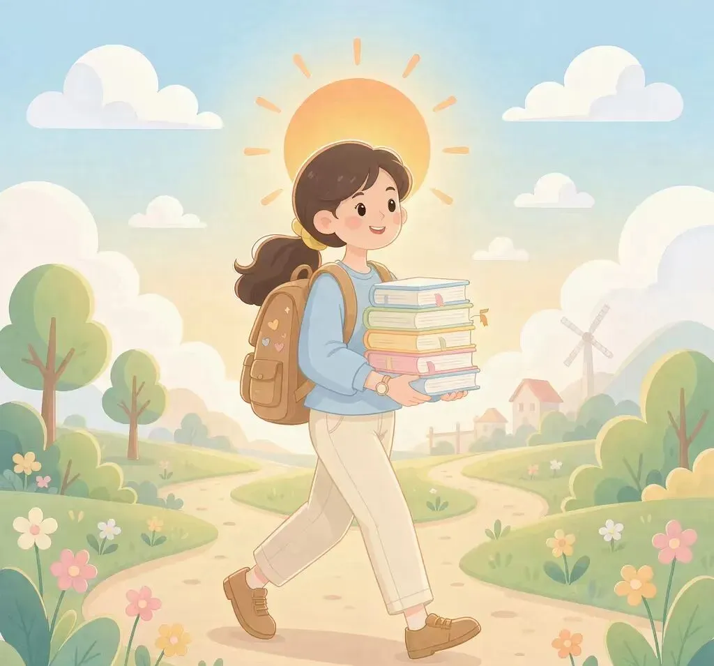 35岁二孩宝妈重新高考学中医,初三学渣妈我破防了:当妈这几年,我把自己弄丢了-第3张图片-四季读书网