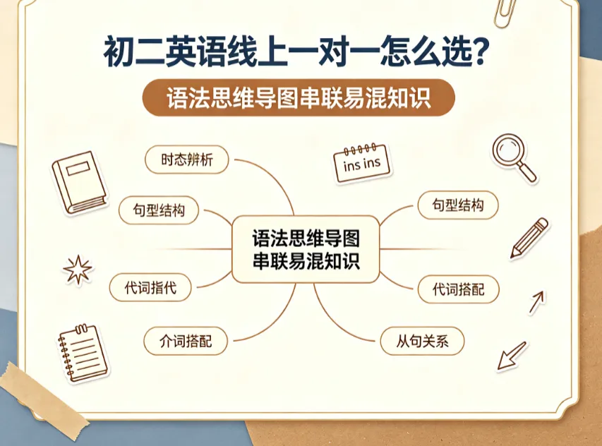 初二英语线上一对一怎么选?学海兔语法思维导图串联易混知识-第1张图片-四季读书网 初二英语线上一对一怎么选?学海兔语法思维导图串联易混知识-第1张图片-四季读书网