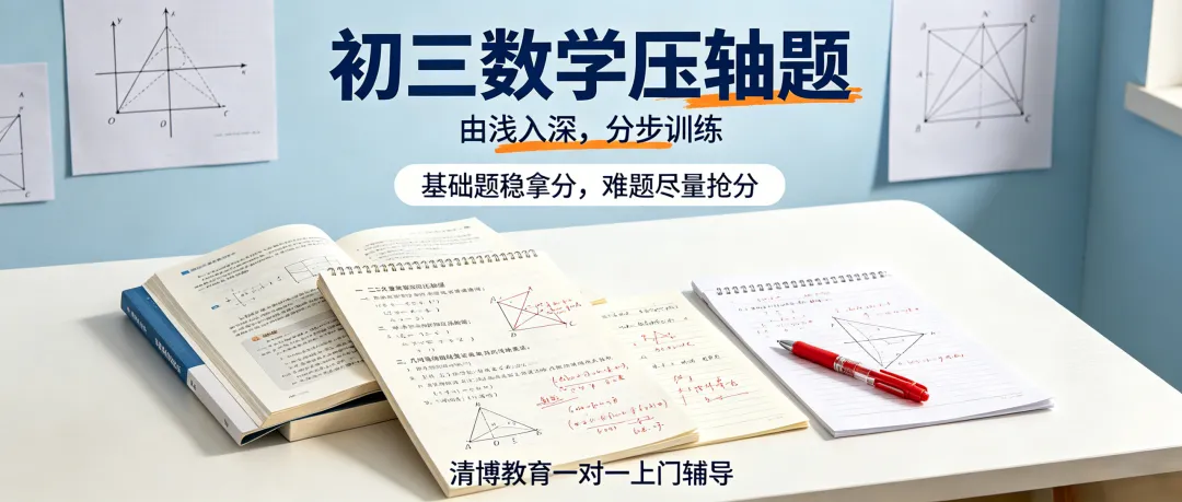 初三数学压轴题总丢分?一对一上门拆解,轻松突破中考重难点-第4张图片-四季读书网