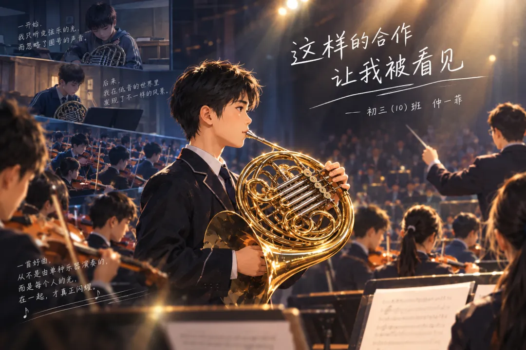 【中考作文试写佳作】这样的合作,让我被看见(仲一菲)-第1张图片-四季读书网
