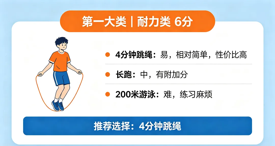 中考体育选科攻略:选对项目等于白送分?这张表家长都在存-第4张图片-四季读书网 中考体育选科攻略:选对项目等于白送分?这张表家长都在存-第4张图片-四季读书网