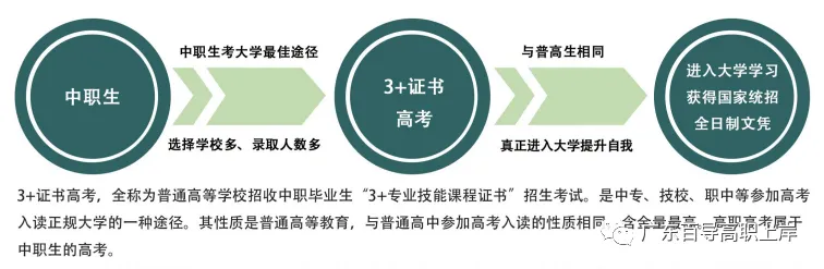 广东3+证书高职高考政策,在读中职生及家长须知!【建议收藏】-第3张图片-四季读书网 广东3+证书高职高考政策,在读中职生及家长须知!【建议收藏】-第3张图片-四季读书网