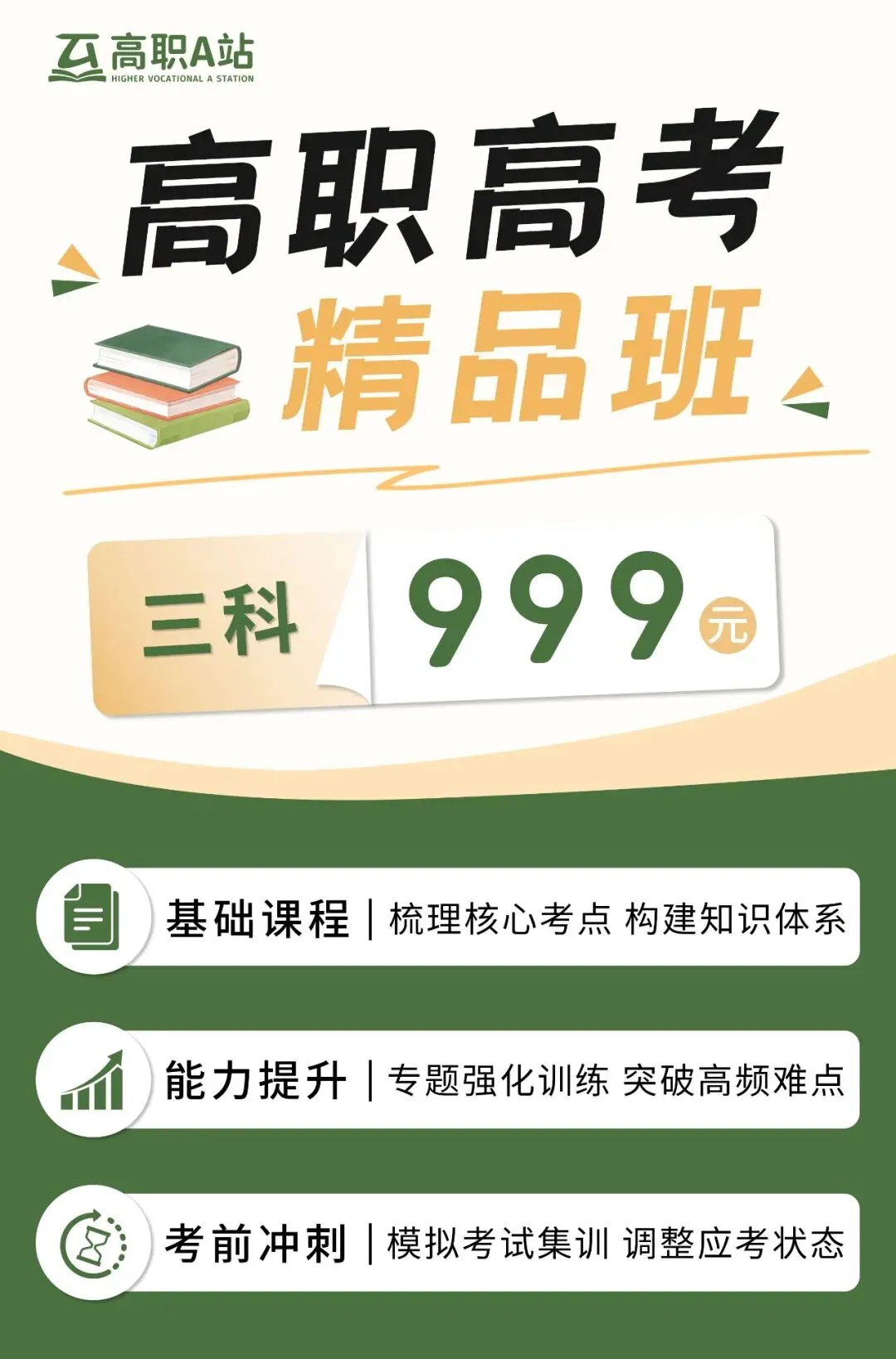 27高职高考最新考试范围已出→搭配精品班网课,系统备考,稳步提升!-第21张图片-四季读书网