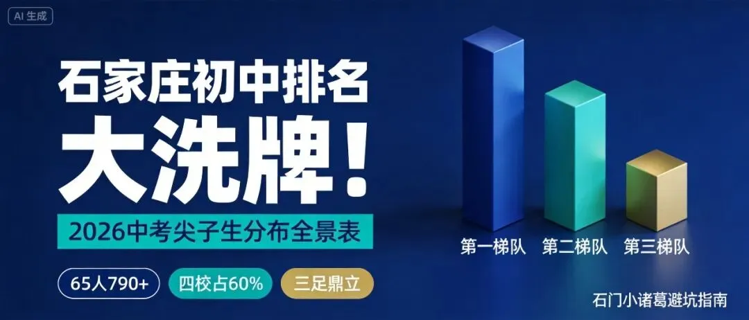 石家庄初中排名大洗牌!2026中考尖子生分布全景表-第1张图片-四季读书网 石家庄初中排名大洗牌!2026中考尖子生分布全景表-第1张图片-四季读书网