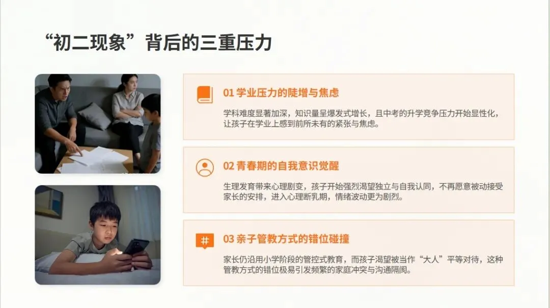 读懂“初二现象”,平稳度过青春转折期 I 湖南省彭仙辉家庭教育数字教研工作室第一小组第一次线上集体教研活动-第5张图片-四季读书网 读懂“初二现象”,平稳度过青春转折期 I 湖南省彭仙辉家庭教育数字教研工作室第一小组第一次线上集体教研活动-第5张图片-四季读书网