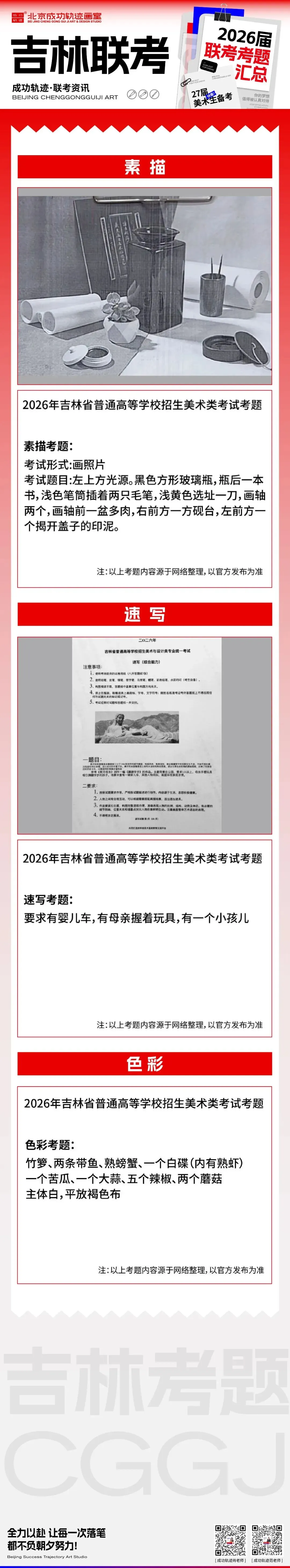 【联考三科真题】2026届各省美术联考真题汇总!27届美术生备考速看-第10张图片-四季读书网 【联考三科真题】2026届各省美术联考真题汇总!27届美术生备考速看-第10张图片-四季读书网