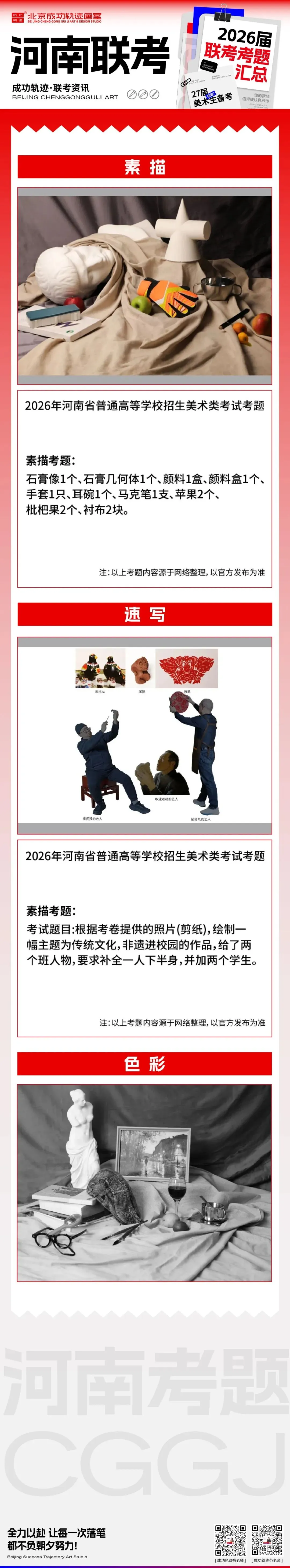 【联考三科真题】2026届各省美术联考真题汇总!27届美术生备考速看-第11张图片-四季读书网 【联考三科真题】2026届各省美术联考真题汇总!27届美术生备考速看-第11张图片-四季读书网