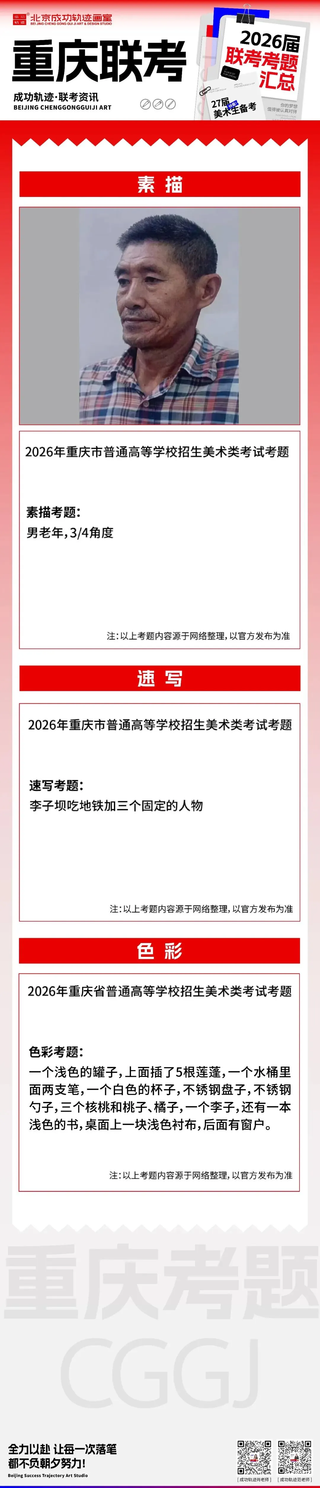 【联考三科真题】2026届各省美术联考真题汇总!27届美术生备考速看-第18张图片-四季读书网 【联考三科真题】2026届各省美术联考真题汇总!27届美术生备考速看-第18张图片-四季读书网