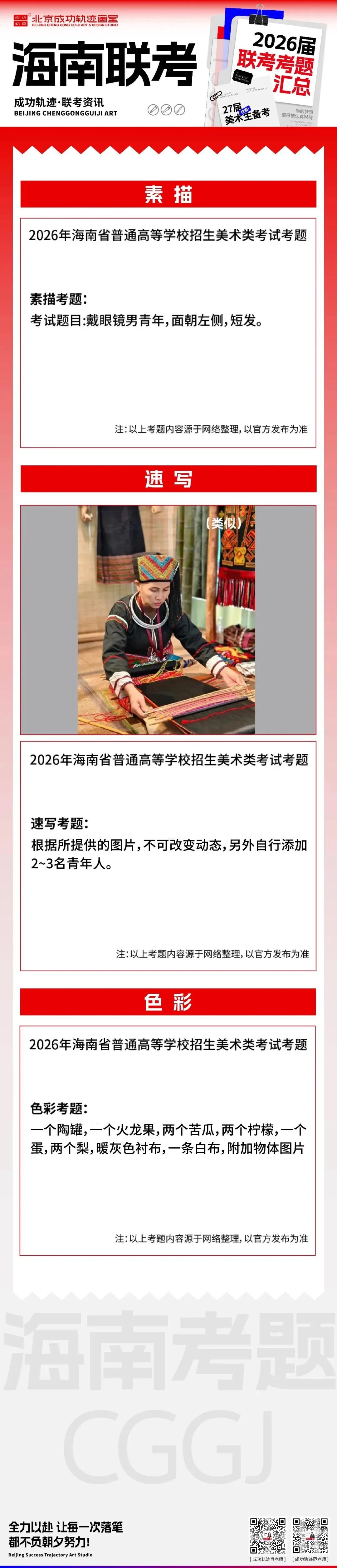 【联考三科真题】2026届各省美术联考真题汇总!27届美术生备考速看-第21张图片-四季读书网 【联考三科真题】2026届各省美术联考真题汇总!27届美术生备考速看-第21张图片-四季读书网