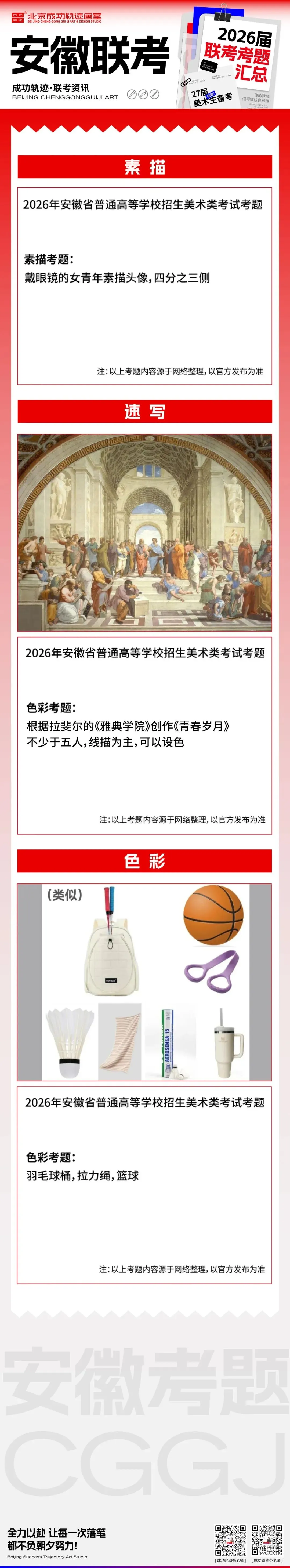 【联考三科真题】2026届各省美术联考真题汇总!27届美术生备考速看-第23张图片-四季读书网 【联考三科真题】2026届各省美术联考真题汇总!27届美术生备考速看-第23张图片-四季读书网