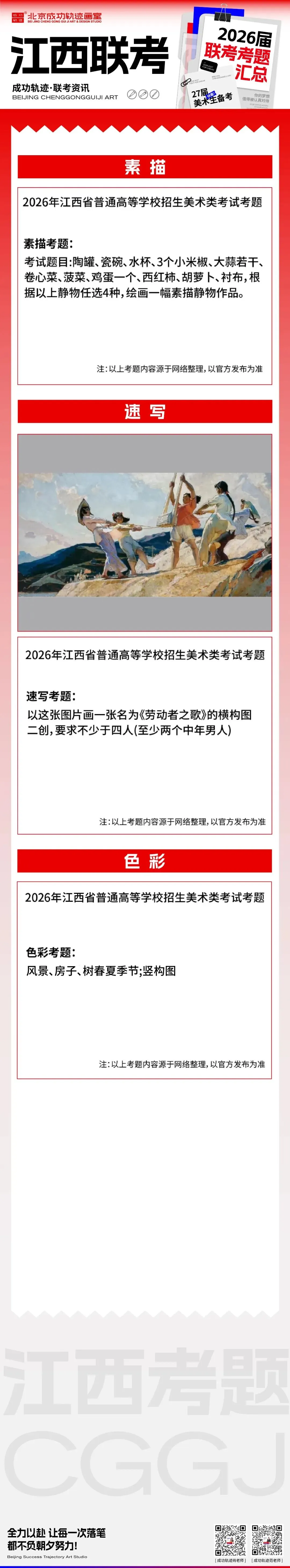 【联考三科真题】2026届各省美术联考真题汇总!27届美术生备考速看-第28张图片-四季读书网 【联考三科真题】2026届各省美术联考真题汇总!27届美术生备考速看-第28张图片-四季读书网