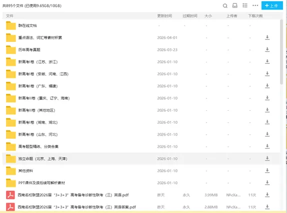 2027届高考英语资料VIP群招募持续进行中-第4张图片-四季读书网 2027届高考英语资料VIP群招募持续进行中-第4张图片-四季读书网