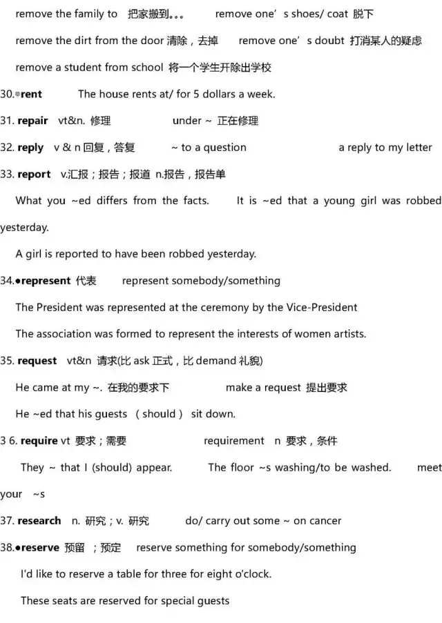 干货 | 高考英语3500词超全解析!只此一版,抓紧时间背!-第99张图片-四季读书网 干货 | 高考英语3500词超全解析!只此一版,抓紧时间背!-第99张图片-四季读书网