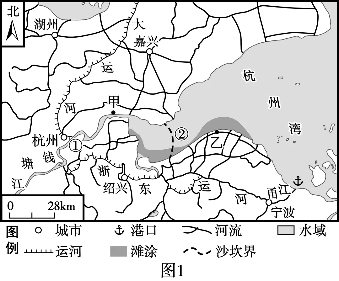 2026年6月高考浙江卷地理高考真题(网络 收集版)-第15张图片-四季读书网 2026年6月高考浙江卷地理高考真题(网络 收集版)-第15张图片-四季读书网