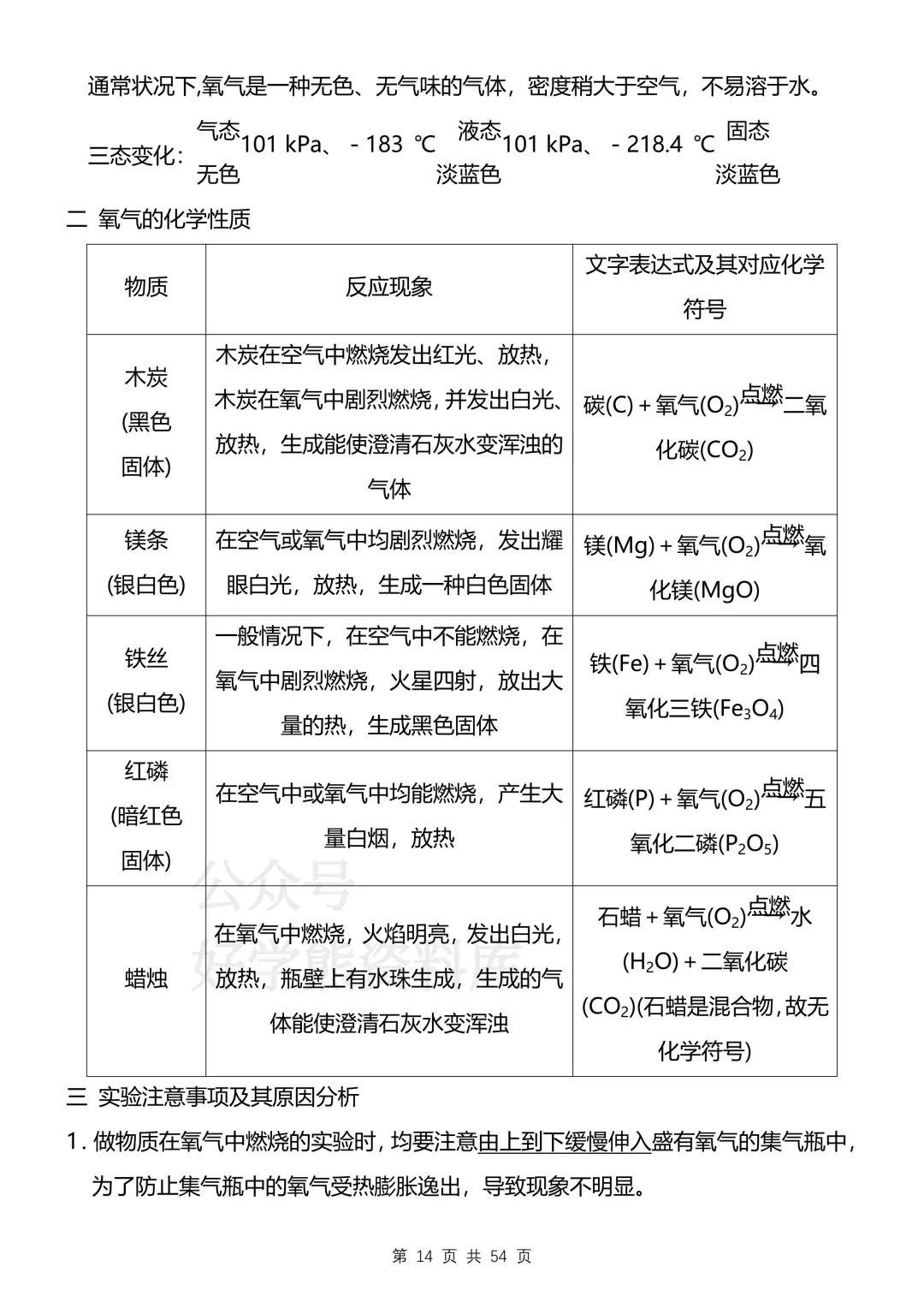 【开学预习】2026沪教版初三九年级上册化学电子课本全册知识点总结-第14张图片-四季读书网