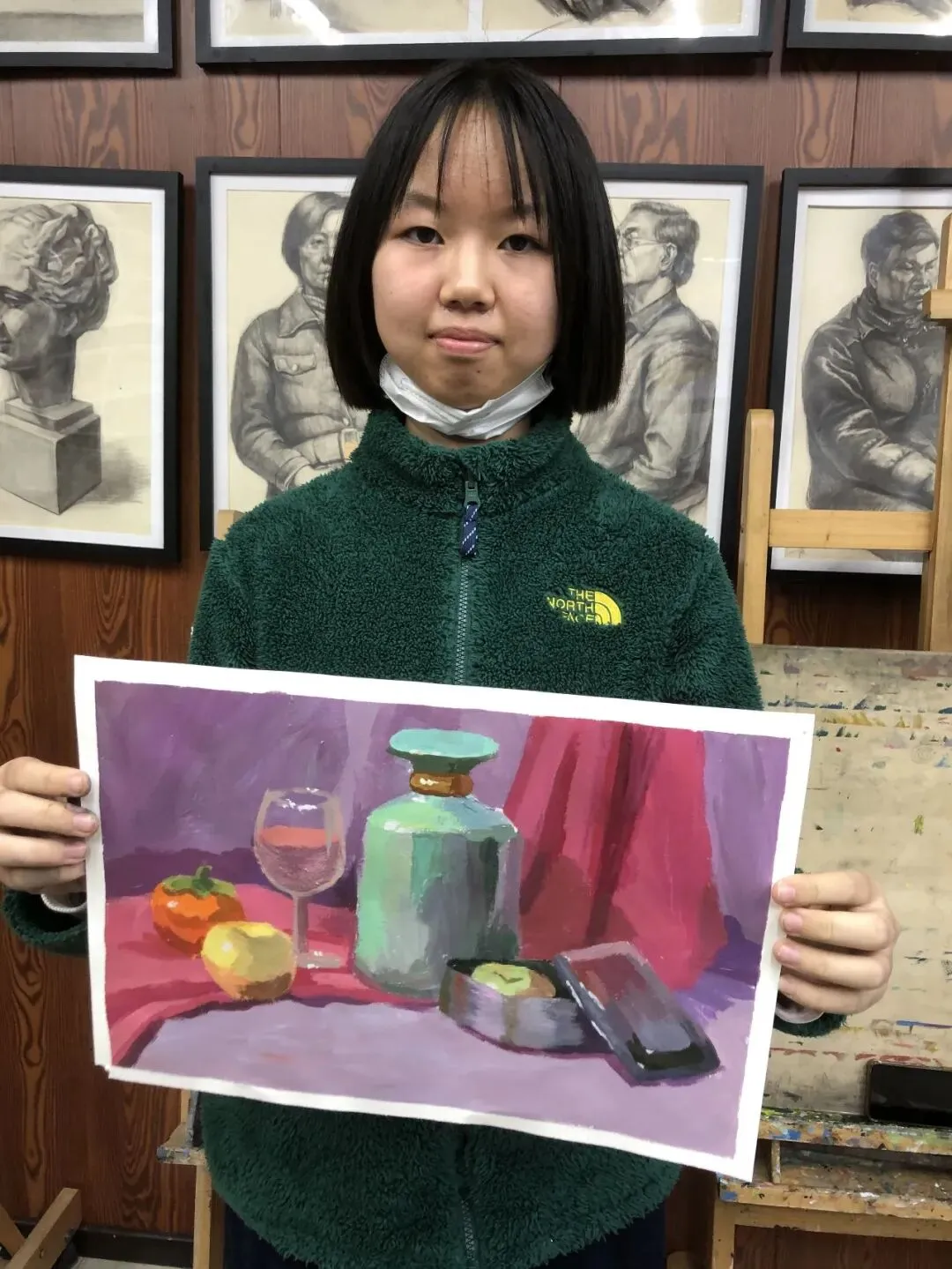 执笔画舍学员展示 袁锐涵 初三学生-第9张图片-四季读书网