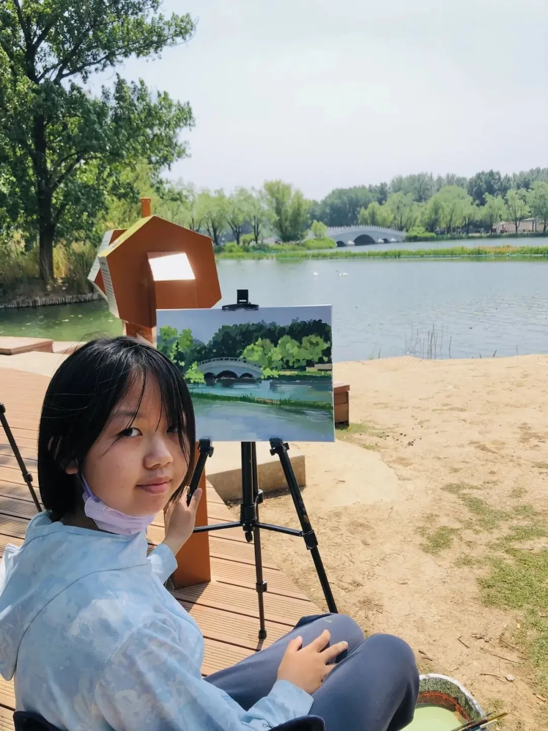 执笔画舍学员展示 袁锐涵 初三学生-第10张图片-四季读书网