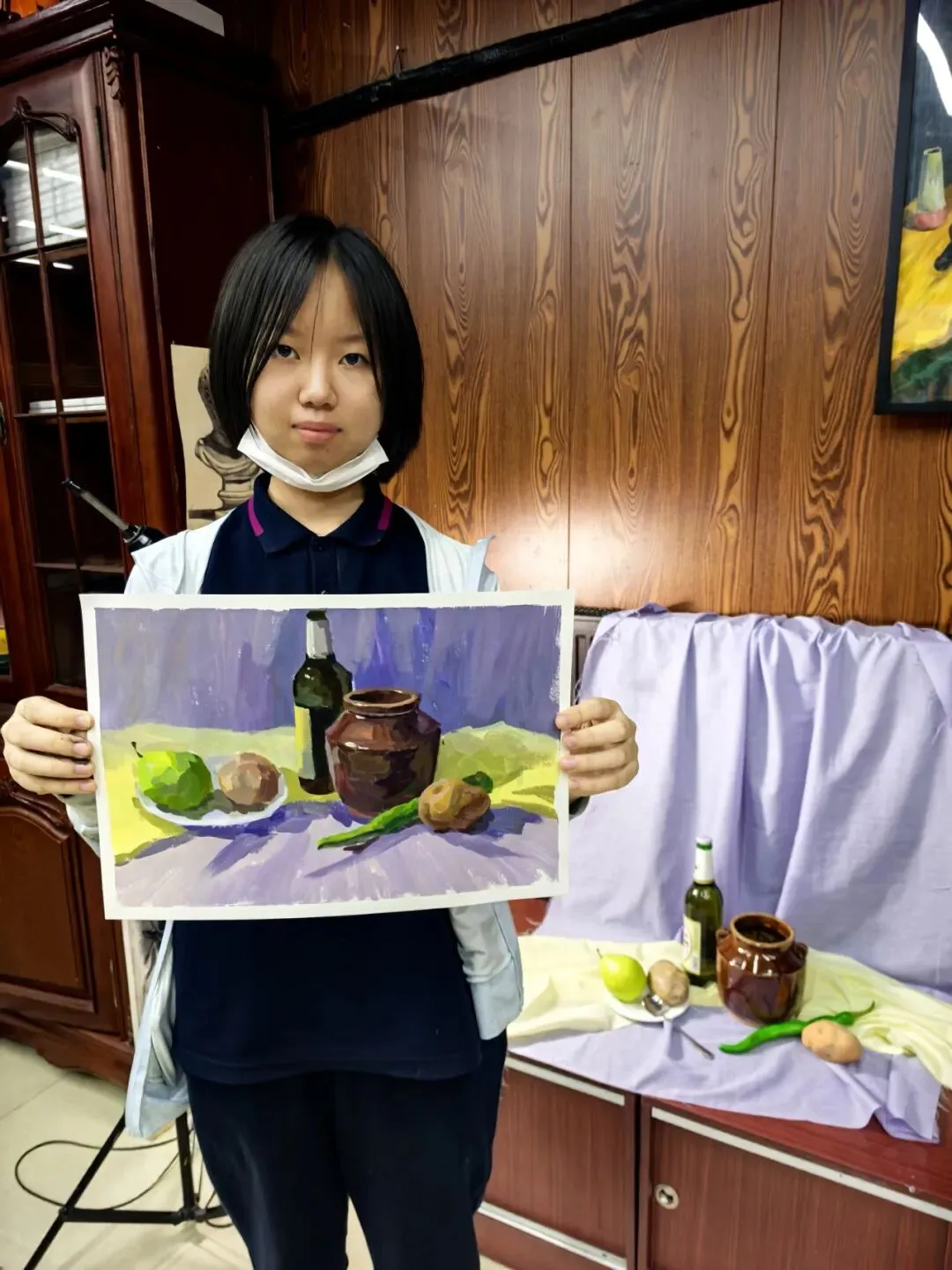 执笔画舍学员展示 袁锐涵 初三学生-第11张图片-四季读书网