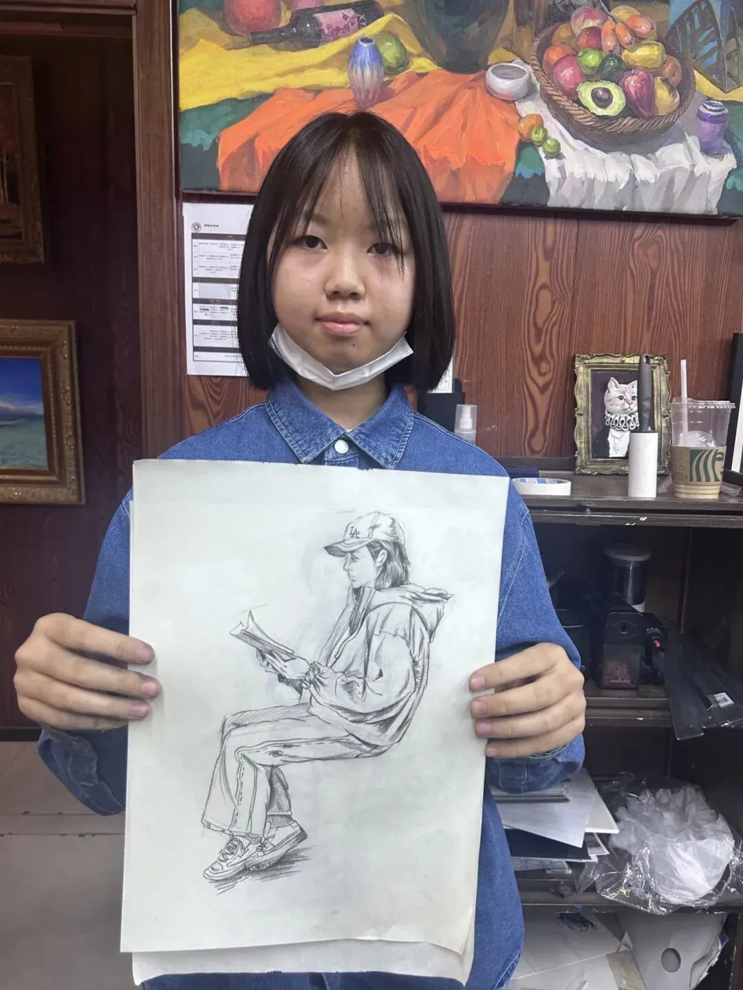 执笔画舍学员展示 袁锐涵 初三学生-第27张图片-四季读书网