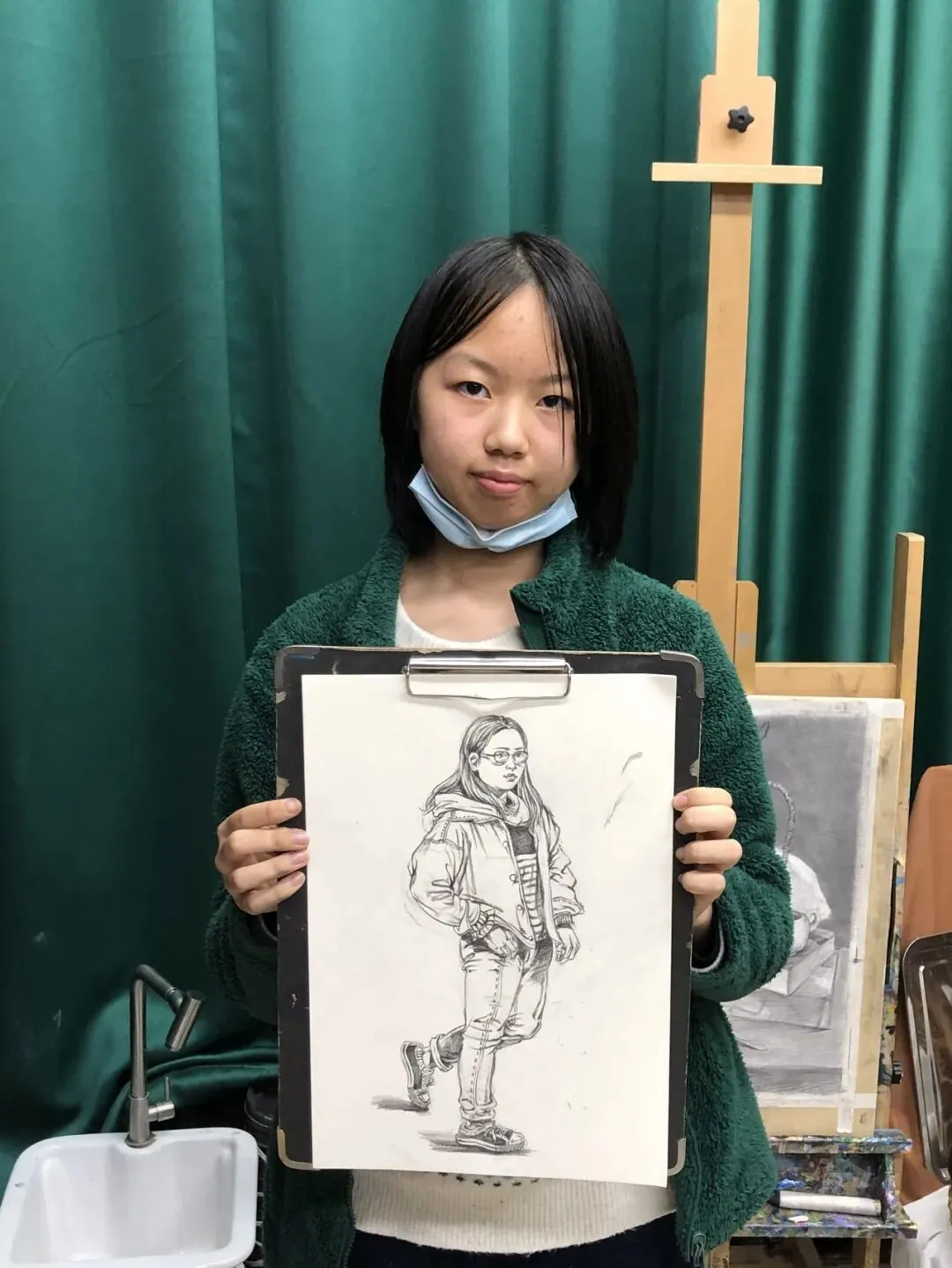 执笔画舍学员展示 袁锐涵 初三学生-第28张图片-四季读书网