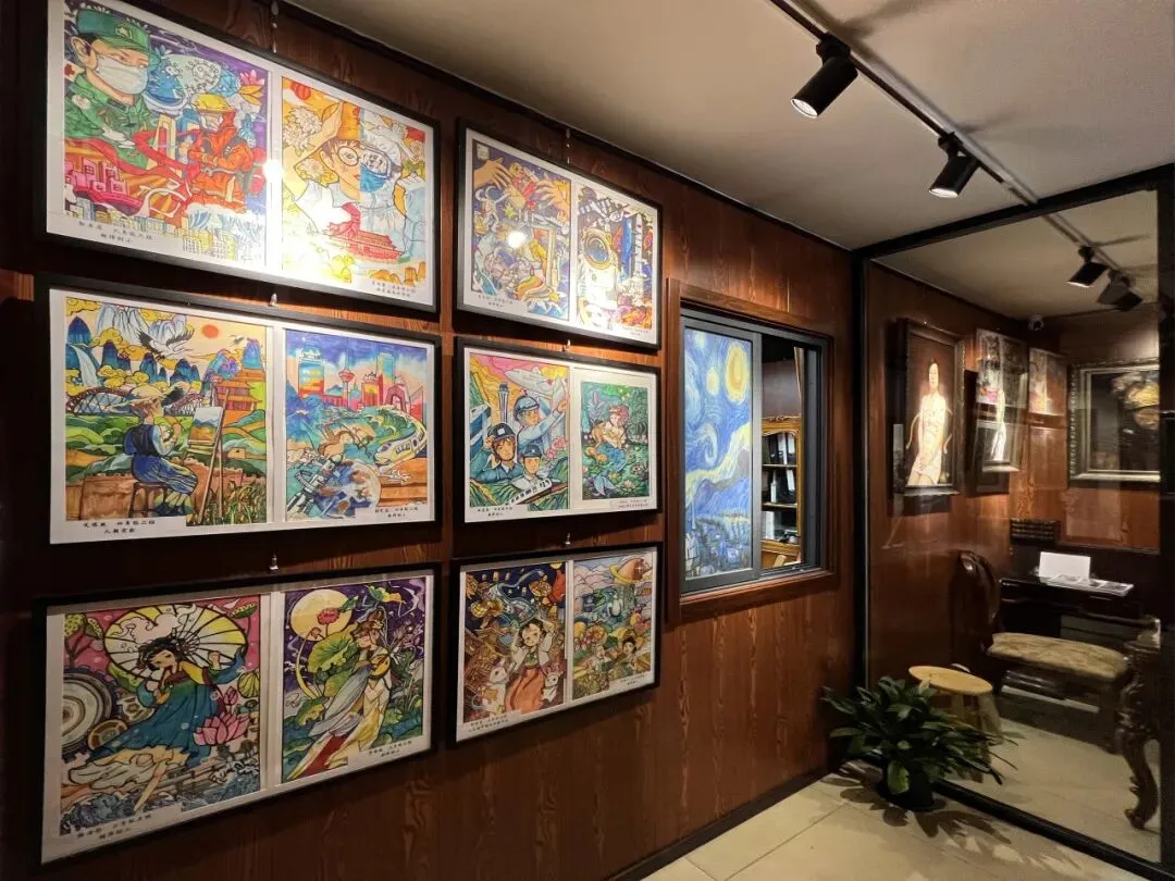 执笔画舍学员展示 袁锐涵 初三学生-第38张图片-四季读书网
