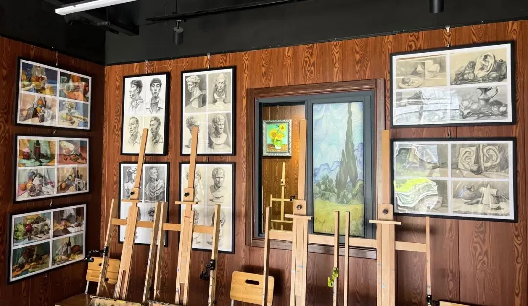 执笔画舍学员展示 袁锐涵 初三学生-第40张图片-四季读书网