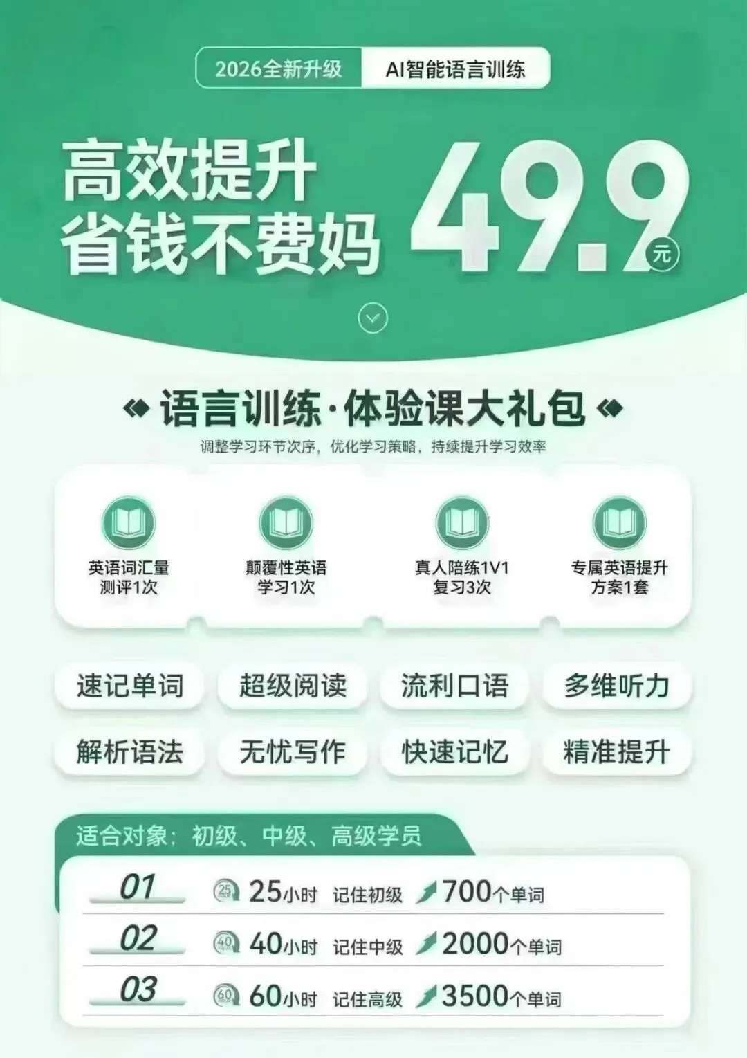 初一英语60–70分|花重金一对一,为什么依然提不动分?-第2张图片-四季读书网