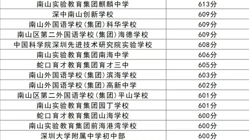 南山中考哪家强?-第4张图片-四季读书网