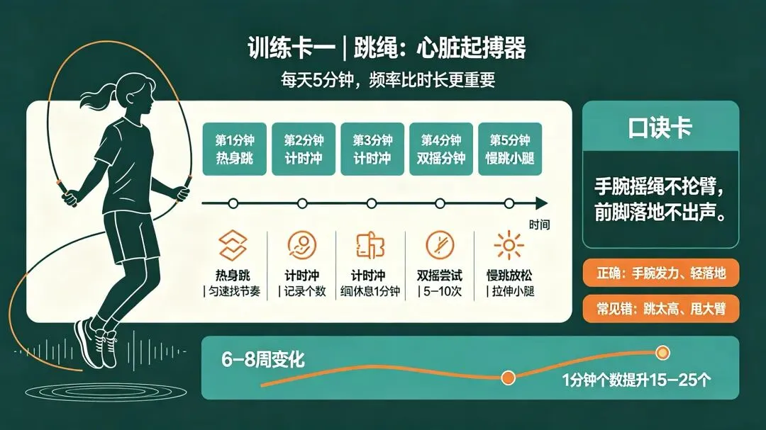 体育中考的40分,是初中三年最不该丢的分.3张“日常训练卡”,现在开始每天15分钟-第2张图片-四季读书网 体育中考的40分,是初中三年最不该丢的分.3张“日常训练卡”,现在开始每天15分钟-第2张图片-四季读书网