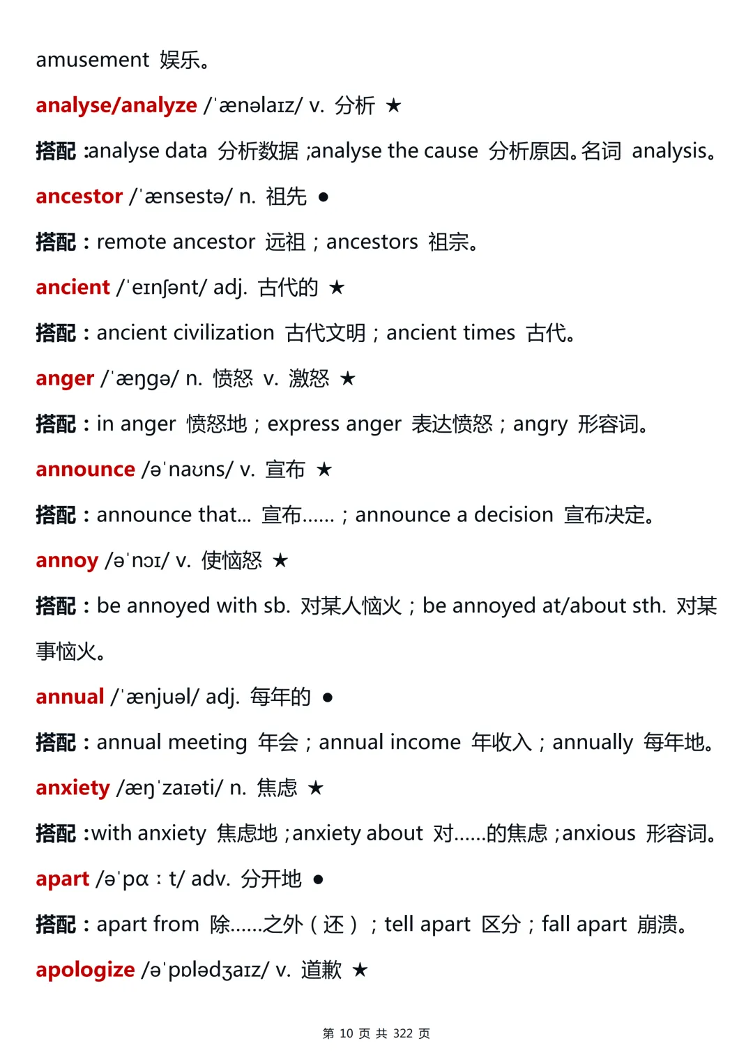 从60分到120分:高考英语26段词汇进阶整理-第11张图片-四季读书网