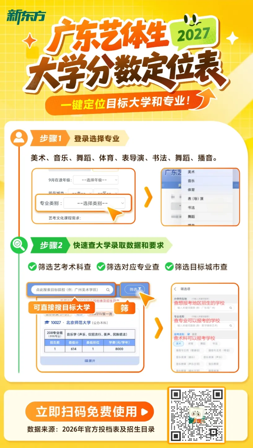 艺考生需关注!广东2地发布2027高考报名通知!-第5张图片-四季读书网