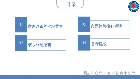 高考化学命题趋势分析(PPT可下载)-第5张图片-四季读书网