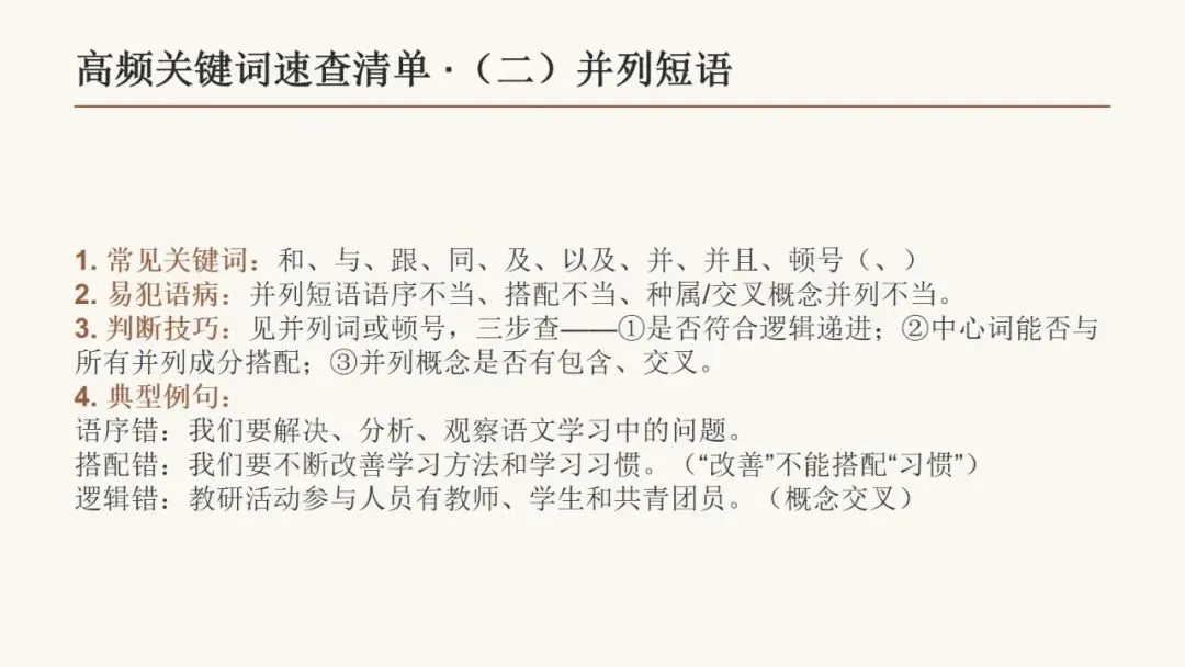 2027届高考语言文字运用之 修改病句基础拔高 动画已设,方便教学-第20张图片-四季读书网