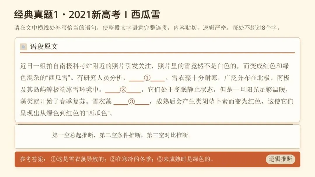 文从字顺・以脉贯心—— 高考语文连贯辨用与表达优化-第25张图片-四季读书网 文从字顺・以脉贯心—— 高考语文连贯辨用与表达优化-第25张图片-四季读书网