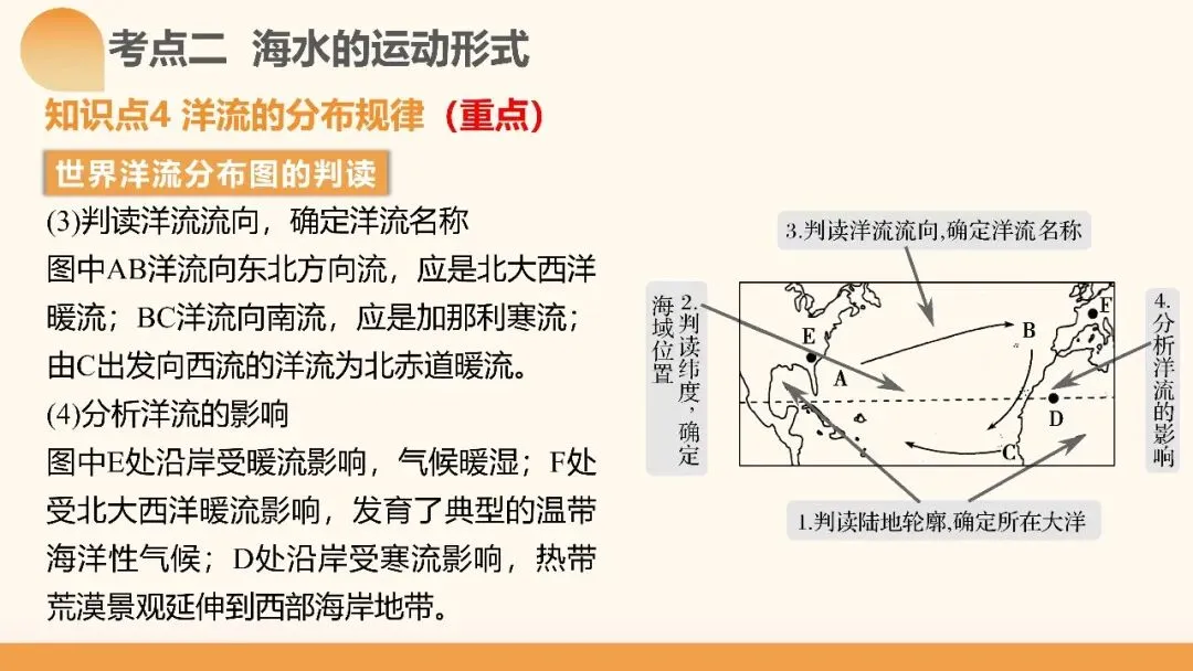 2027年高考地理一轮复习第11讲 海水的性质和海水的运动(课件)(新教材新)海水运动不是“背洋流”,真正要掌握的是背后的逻辑-第34张图片-四季读书网
