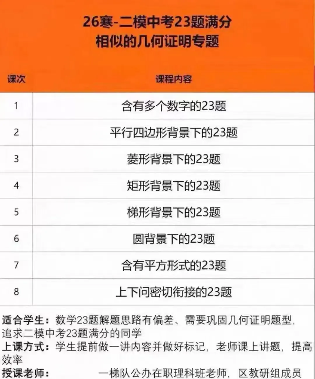 2026寒 上海初三数学压轴题二模中考数学18题22题23题24题25题压轴专练 冲满分必备-第3张图片-四季读书网 2026寒 上海初三数学压轴题二模中考数学18题22题23题24题25题压轴专练 冲满分必备-第3张图片-四季读书网