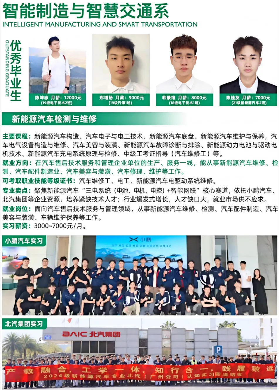高职高考优选 | 广东省环保技工学校 2026招生简章-第27张图片-四季读书网