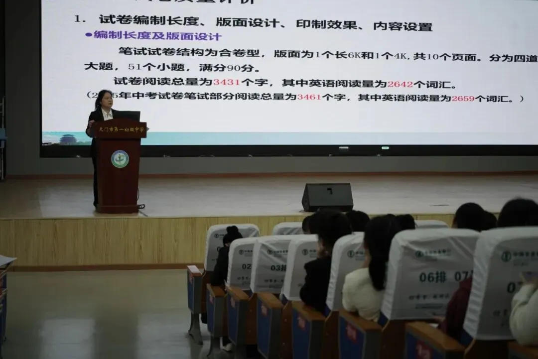 聚力研讨 提质赋能——天门市2026年中考英语反馈交流研讨活动在我校召开-第41张图片-四季读书网